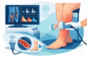 Evaluación Doppler para piernas inflamadas