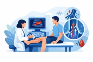Ultrasonido Doppler venoso en consulta