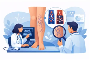 Cómo se diagnostica la insuficiencia venosa