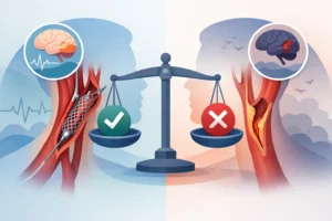 Stent carotídeo: cuándo sí y cuándo no
