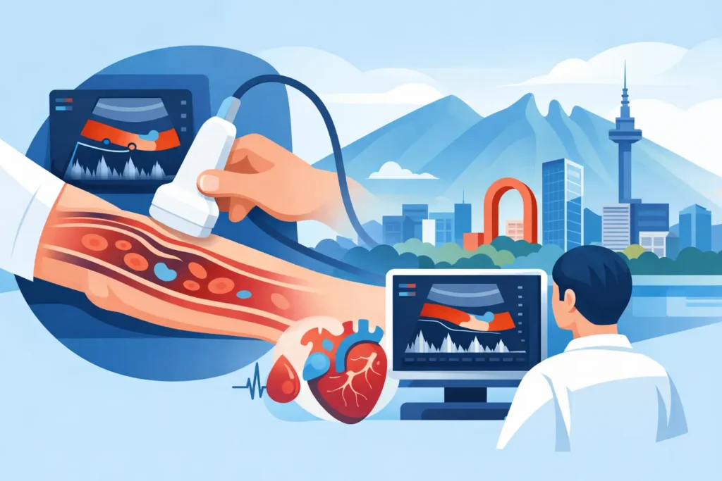 Doppler arterial en Monterrey: estudio preciso