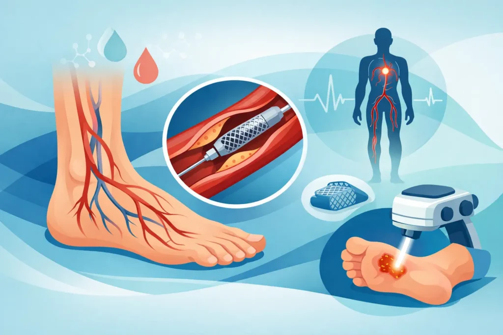 Innovaciones en el pie diabético vascular