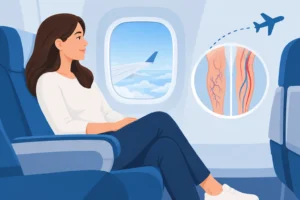 ¿Es seguro volar con várices o mala circulación?
