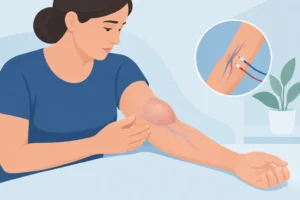 Brazo hinchado tras una fístula: ¿normal o complicación?