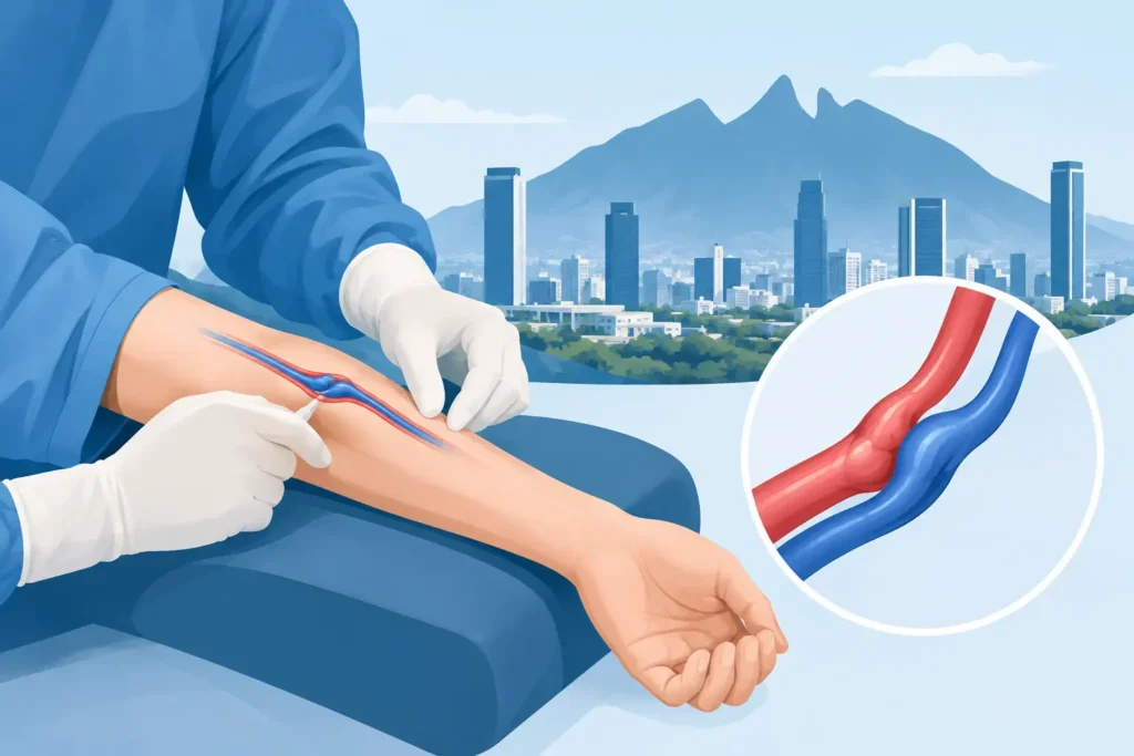 Cirugía de fístula arteriovenosa en Monterrey