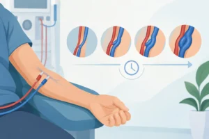 ¿Cuánto tarda en madurar una fístula AV?