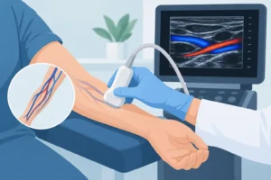Mapeo vascular para fístula de hemodiálisis